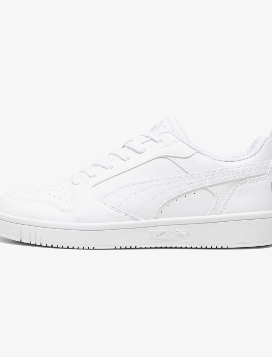 Puma Rebound V6 Low Unisex Beyaz Spor Ayakkabı Puma Rebound V6 Low Unisex Beyaz Spor Ayakkabı