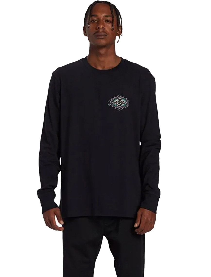 Billabong Crayon Wave Tees Erkek Siyah Tişört Billabong Crayon Wave Tees Erkek Siyah Tişört