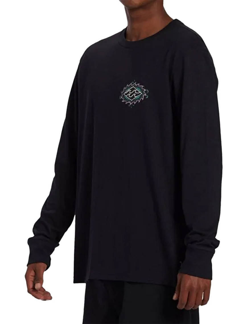 Billabong Crayon Wave Tees Erkek Siyah Tişört Billabong Crayon Wave Tees Erkek Siyah Tişört