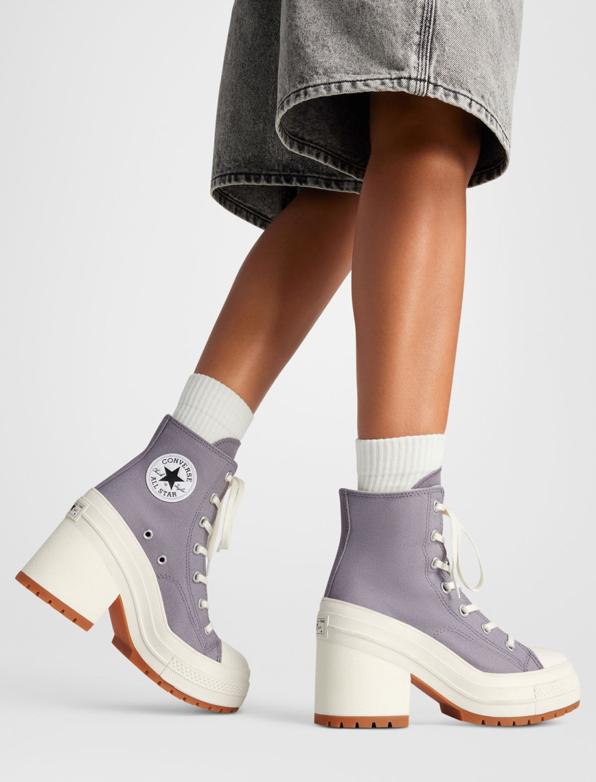 Converse Chuck 70De Luxe Heel Kadın Mor Sneaker Converse Chuck 70De Luxe Heel Kadın Mor Sneaker