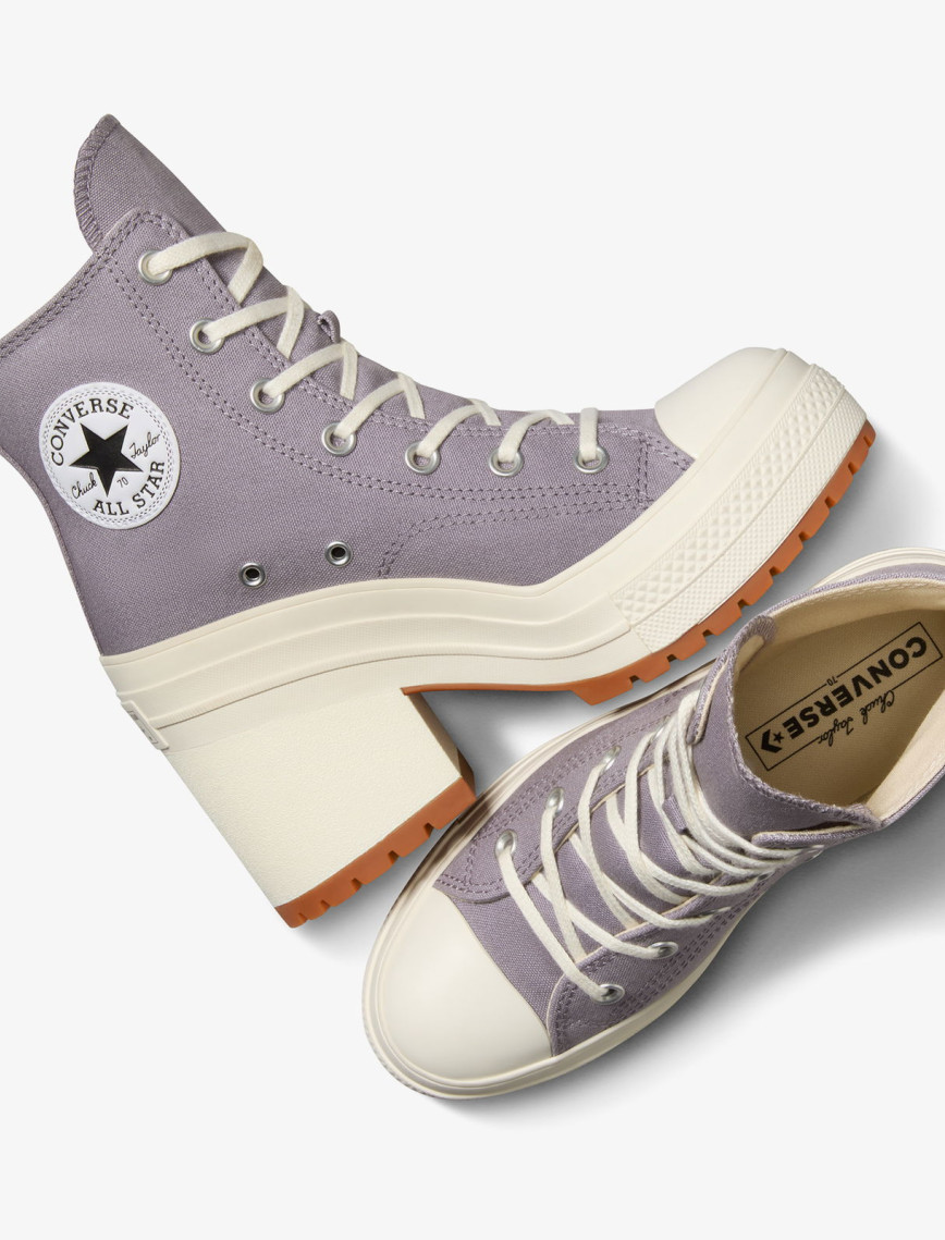 Converse Chuck 70De Luxe Heel Kadın Mor Sneaker Converse Chuck 70De Luxe Heel Kadın Mor Sneaker