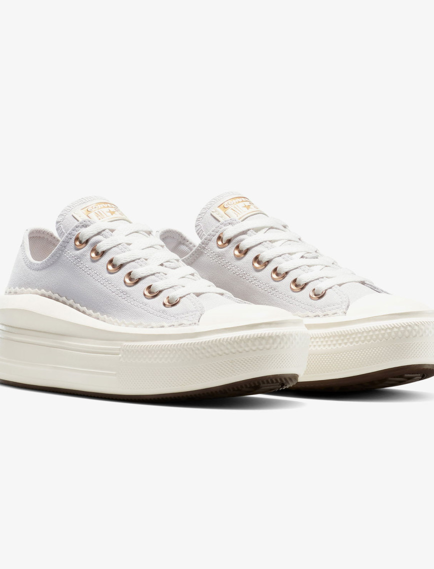 Converse Chuck Taylor All Star Move Kadın Gri Sneaker Converse Chuck Taylor All Star Move Kadın Gri Sneaker