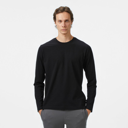 Nautica Erkek Siyah Classic Fit Uzun Kollu T-Shirt Nautica Erkek Siyah Classic Fit Uzun Kollu T-Shirt