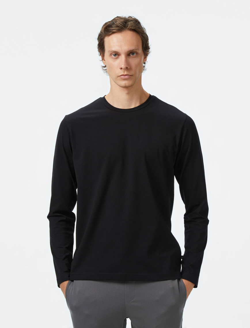 Nautica Erkek Beyaz Classic Fit Uzun Kollu T-Shirt Nautica Erkek Beyaz Classic Fit Uzun Kollu T-Shirt