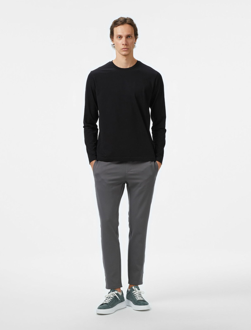 Nautica Erkek Siyah Classic Fit Uzun Kollu T-Shirt Nautica Erkek Siyah Classic Fit Uzun Kollu T-Shirt