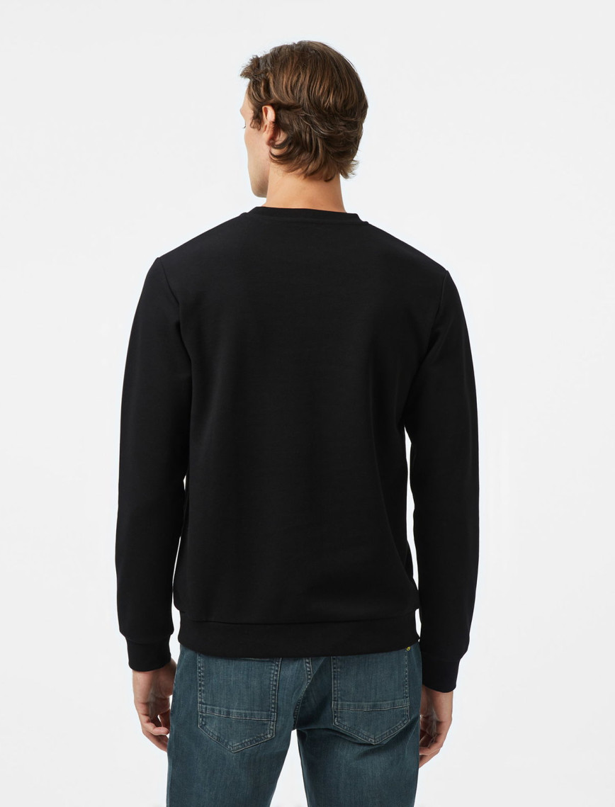 Nautica Erkek Siyah Classic Fit Sweatshirt Nautica Erkek Siyah Classic Fit Sweatshirt