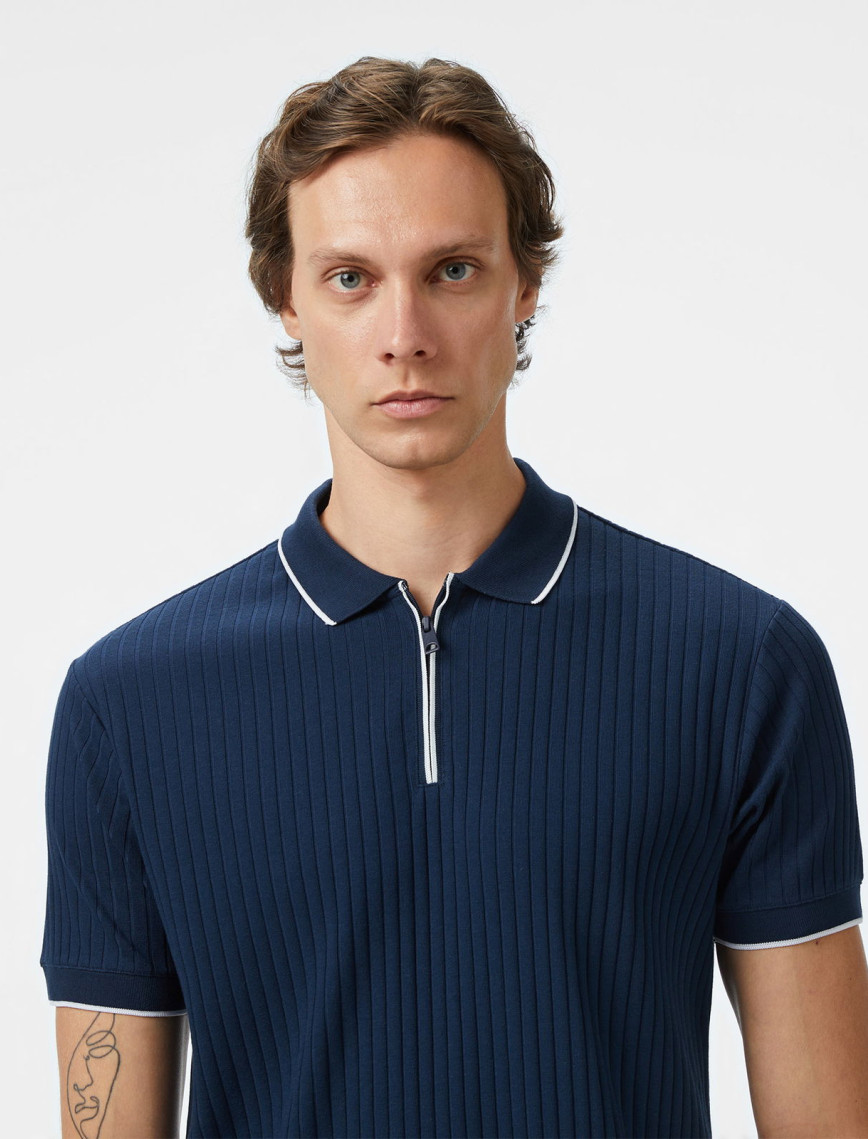 Nautica Erkek Lacivert Classic Fit Polo Yaka T-Shirt Nautica Erkek Lacivert Classic Fit Polo Yaka T-Shirt