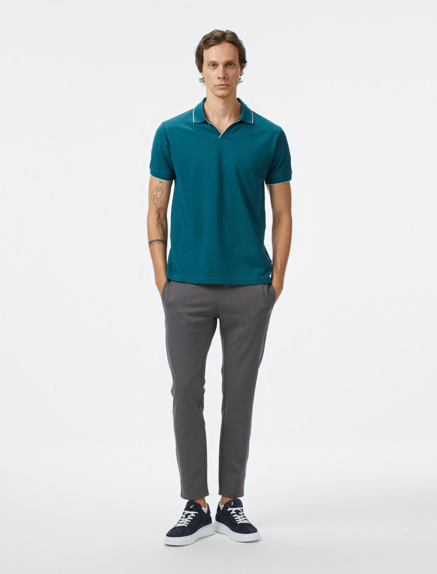 Nautica Erkek Yeşil Classic Fit Polo Yaka T-Shirt Nautica Erkek Yeşil Classic Fit Polo Yaka T-Shirt