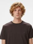 Nautica Erkek Kahverengi Regular Fit T-Shirt Nautica Erkek Kahverengi Regular Fit T-Shirt