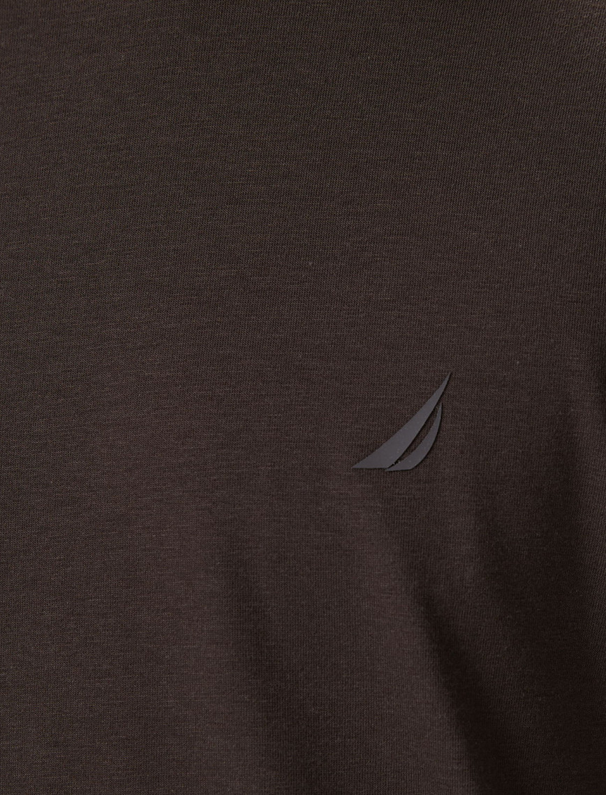 Nautica Erkek Kahverengi Regular Fit T-Shirt Nautica Erkek Kahverengi Regular Fit T-Shirt