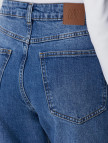Network Kadın Koyu Mavi Mom Fit Denim Pantolon Network Kadın Koyu Mavi Mom Fit Denim Pantolon