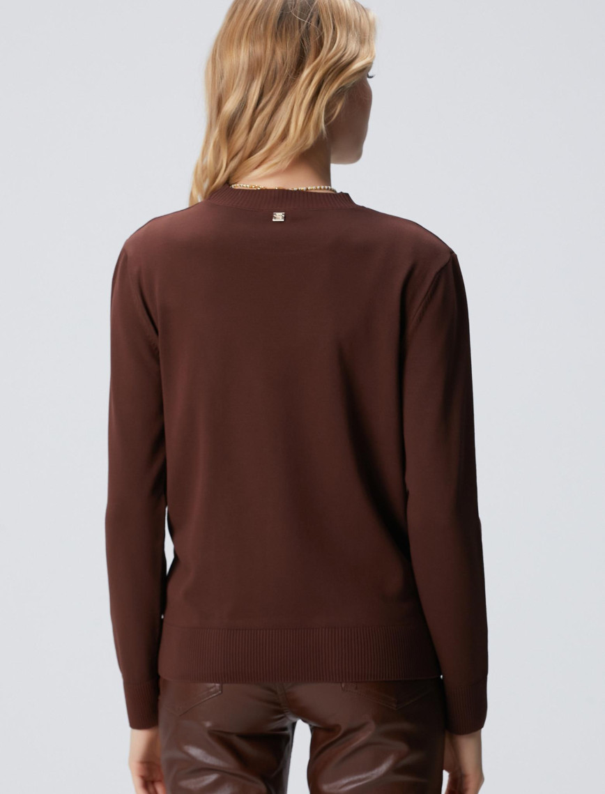 Network Kadın Kahverengi Basic Kazak Network Kadın Kahverengi Basic Kazak