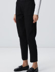 Network Kadın Siyah Boru Paça Casual Pantolon Network Kadın Siyah Boru Paça Casual Pantolon