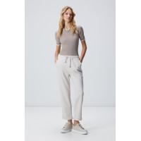 Network Kadın Bej Dikiş Detaylı Casual Pantolon Network Kadın Bej Dikiş Detaylı Casual Pantolon