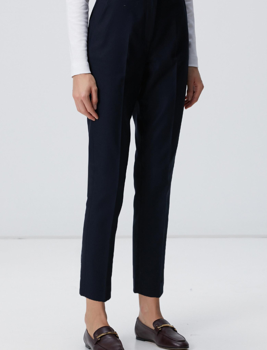 Network Kadın Lacivert Basic Skinny Pantolon Network Kadın Lacivert Basic Skinny Pantolon