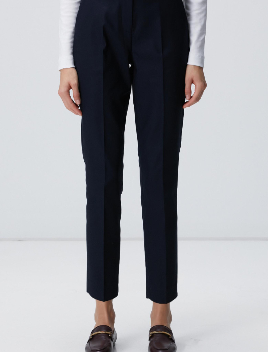 Network Kadın Lacivert Basic Skinny Pantolon Network Kadın Lacivert Basic Skinny Pantolon
