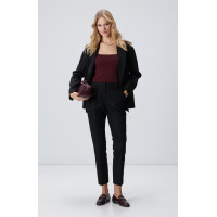 Network Kadın Siyah Basic Skinny Pantolon Network Kadın Siyah Basic Skinny Pantolon