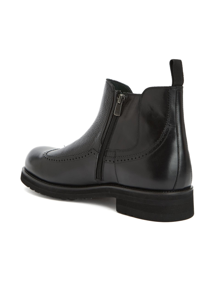 George Hogg Erkek Siyah Deri Bot George Hogg Erkek Siyah Deri Bot