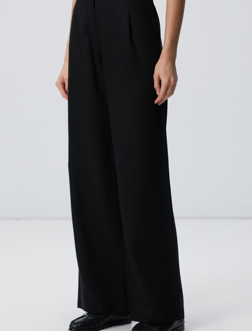 Network Kadın Siyah Palazzo Pantolon Network Kadın Siyah Palazzo Pantolon