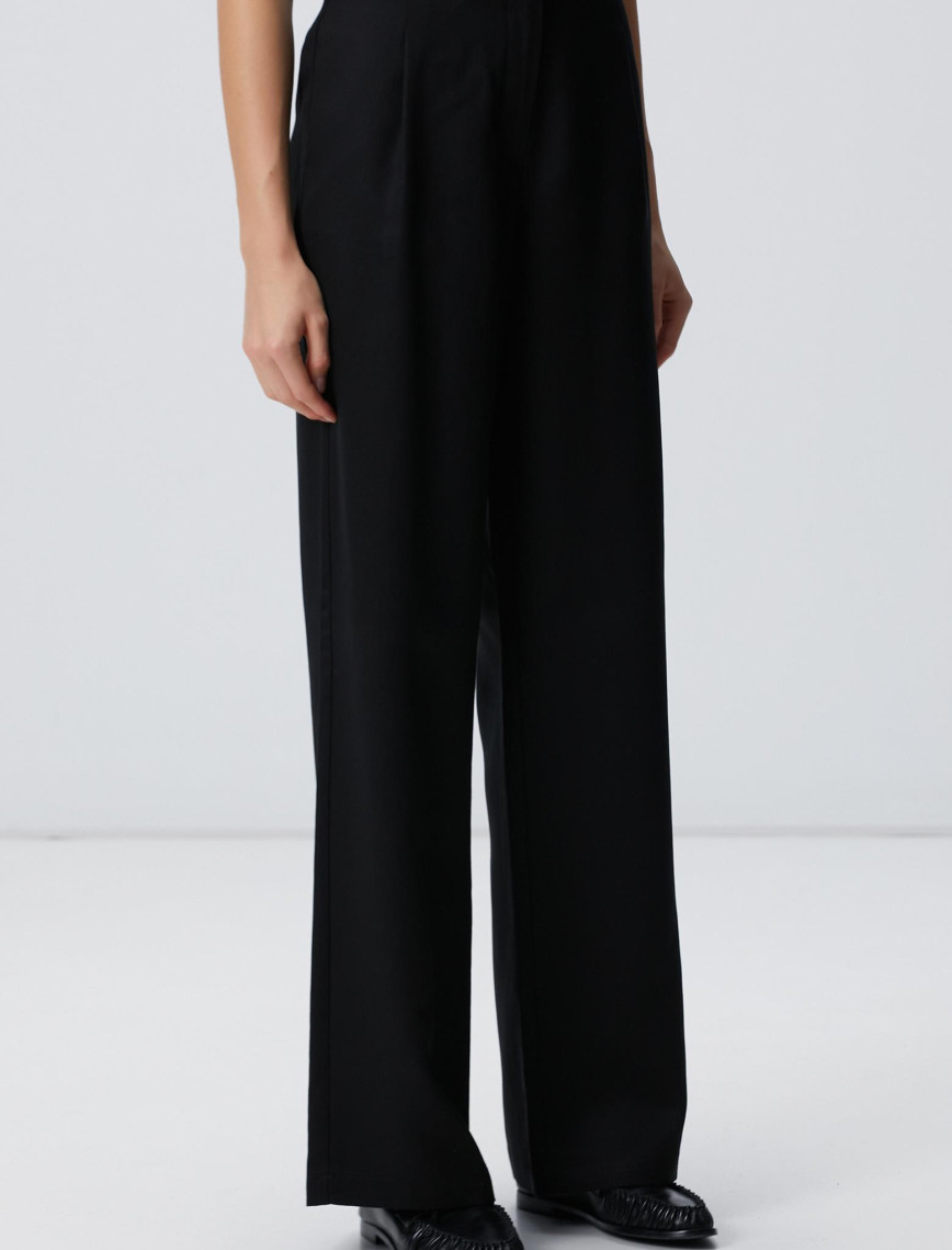 Network Kadın Siyah Palazzo Pantolon Network Kadın Siyah Palazzo Pantolon