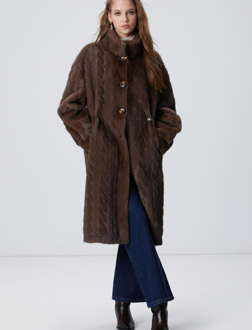 Network Kadın Kahverengi Kaban Network Kadın Kahverengi Kaban