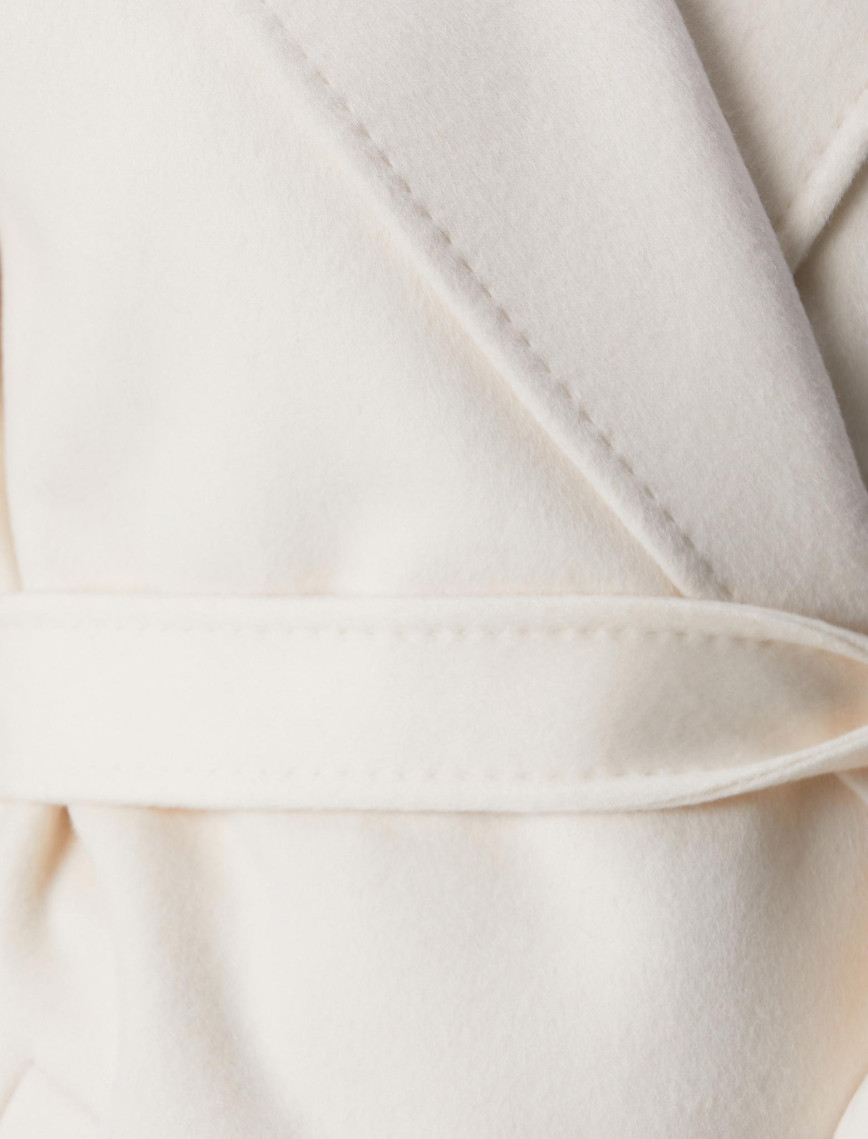 Network Kadın Limited Kırık Beyaz Yün Karışımlı Manto Network Kadın Limited Kırık Beyaz Yün Karışımlı Manto