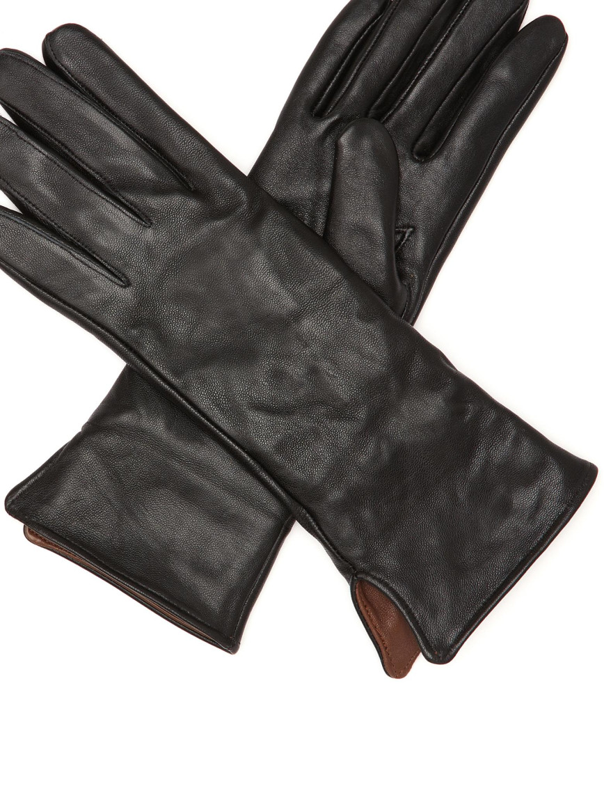 Network Kadın Siyah Deri Eldiven Network Kadın Siyah Deri Eldiven