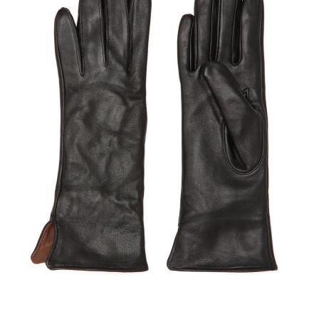 Network Kadın Siyah Deri Eldiven Network Kadın Siyah Deri Eldiven