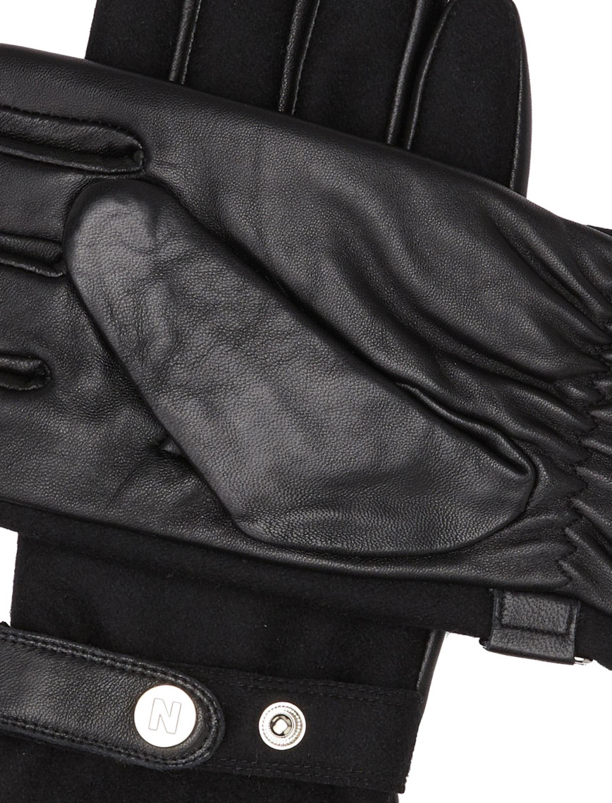 Network Erkek Siyah Deri Eldiven Network Erkek Siyah Deri Eldiven