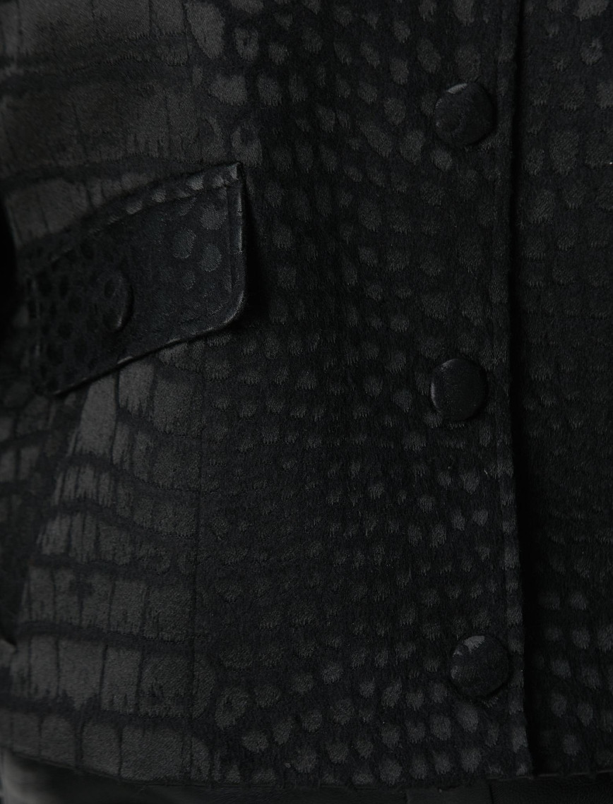 Network Kadın Siyah Yün Karışımlı Mont Network Kadın Siyah Yün Karışımlı Mont