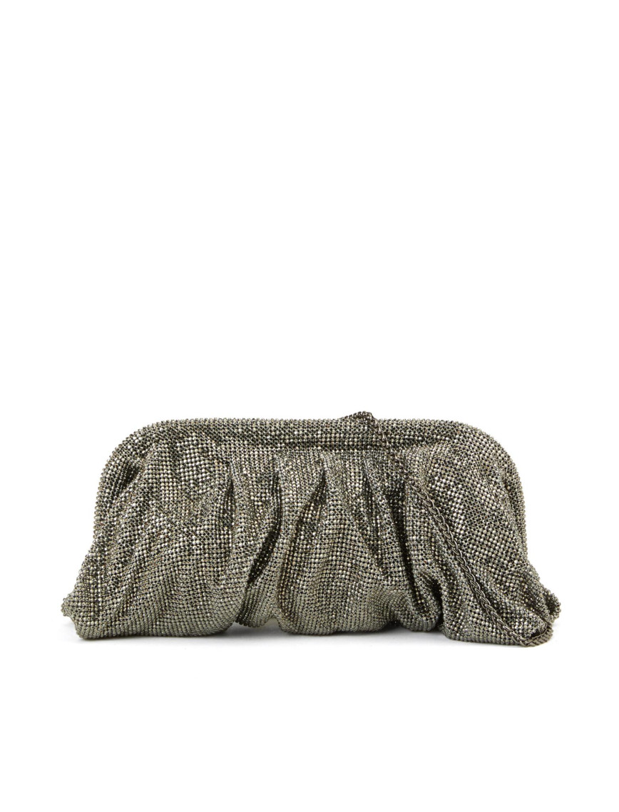 Network Kadın Platin Taşlı Clutch Network Kadın Platin Taşlı Clutch