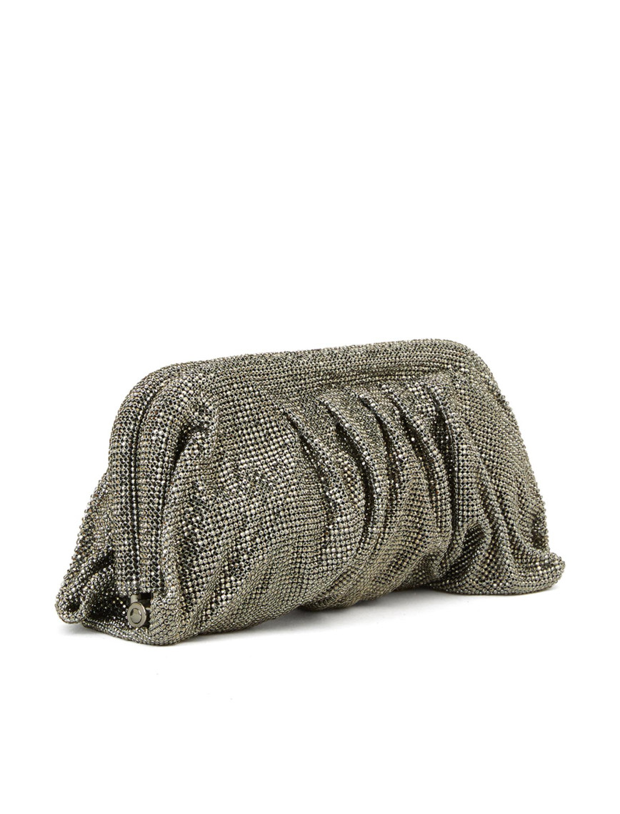 Network Kadın Platin Taşlı Clutch Network Kadın Platin Taşlı Clutch