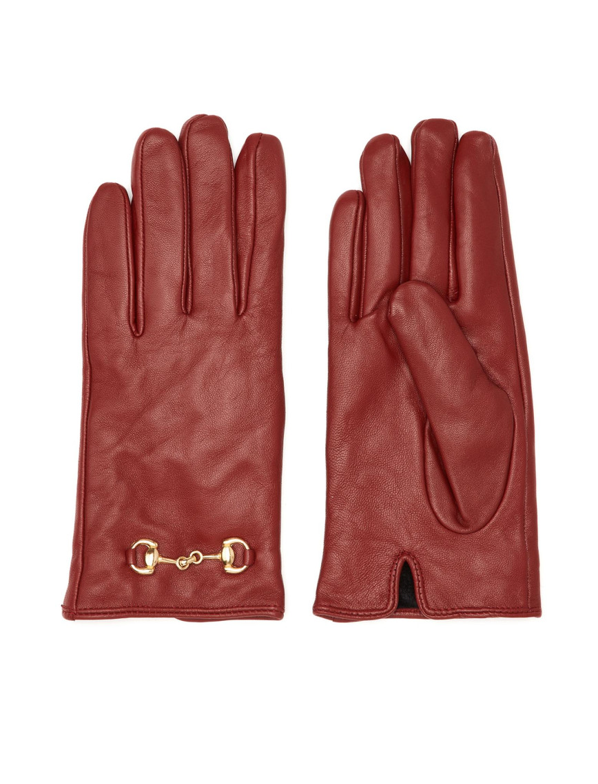 Network Kadın Bordo Deri Eldiven Network Kadın Bordo Deri Eldiven