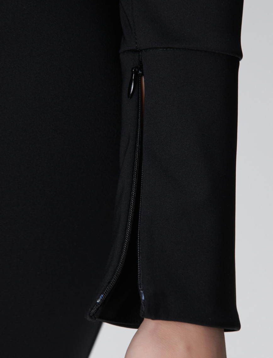 Network Kadın N-Tech Siyah Örme Bluz Network Kadın N-Tech Siyah Örme Bluz