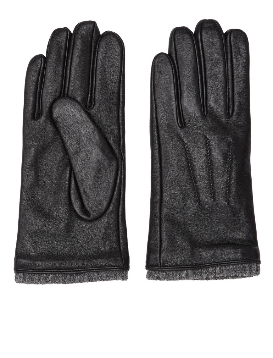 Network Erkek Siyah Deri Eldiven Network Erkek Siyah Deri Eldiven