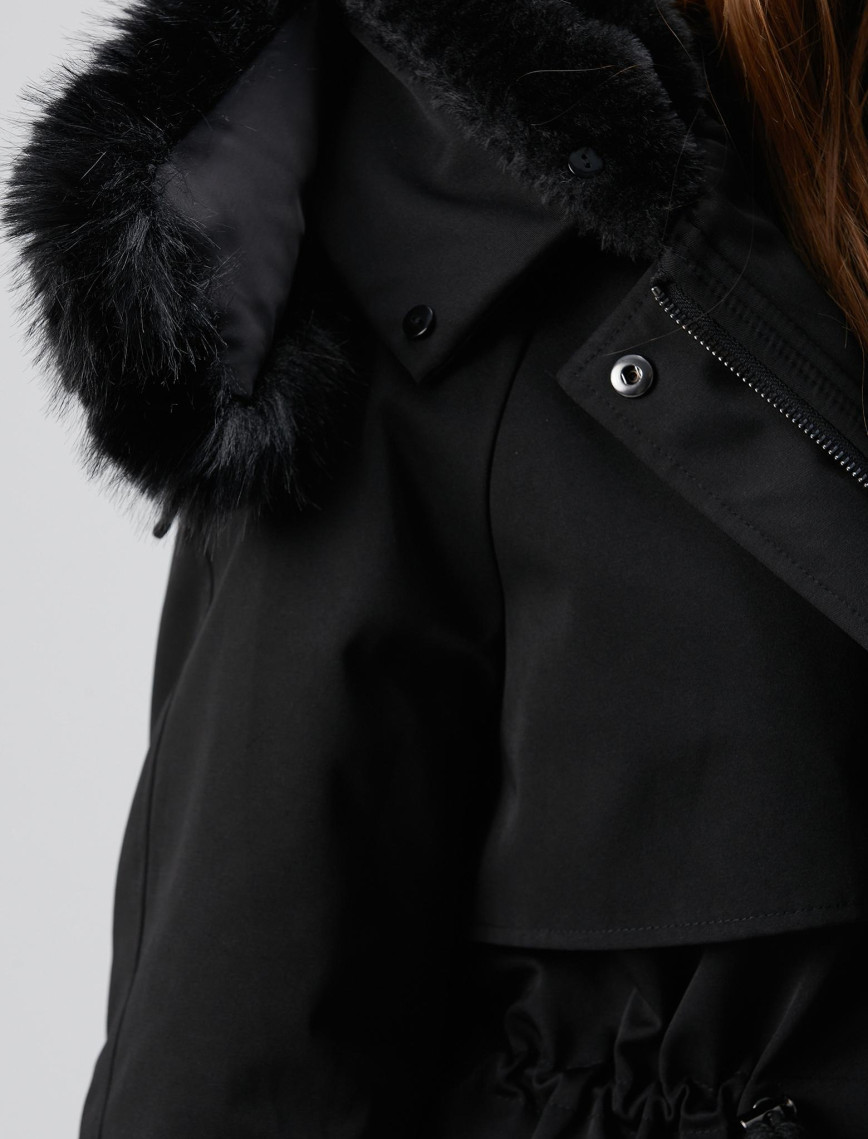 Network Kadın Siyah Kaban Network Kadın Siyah Kaban