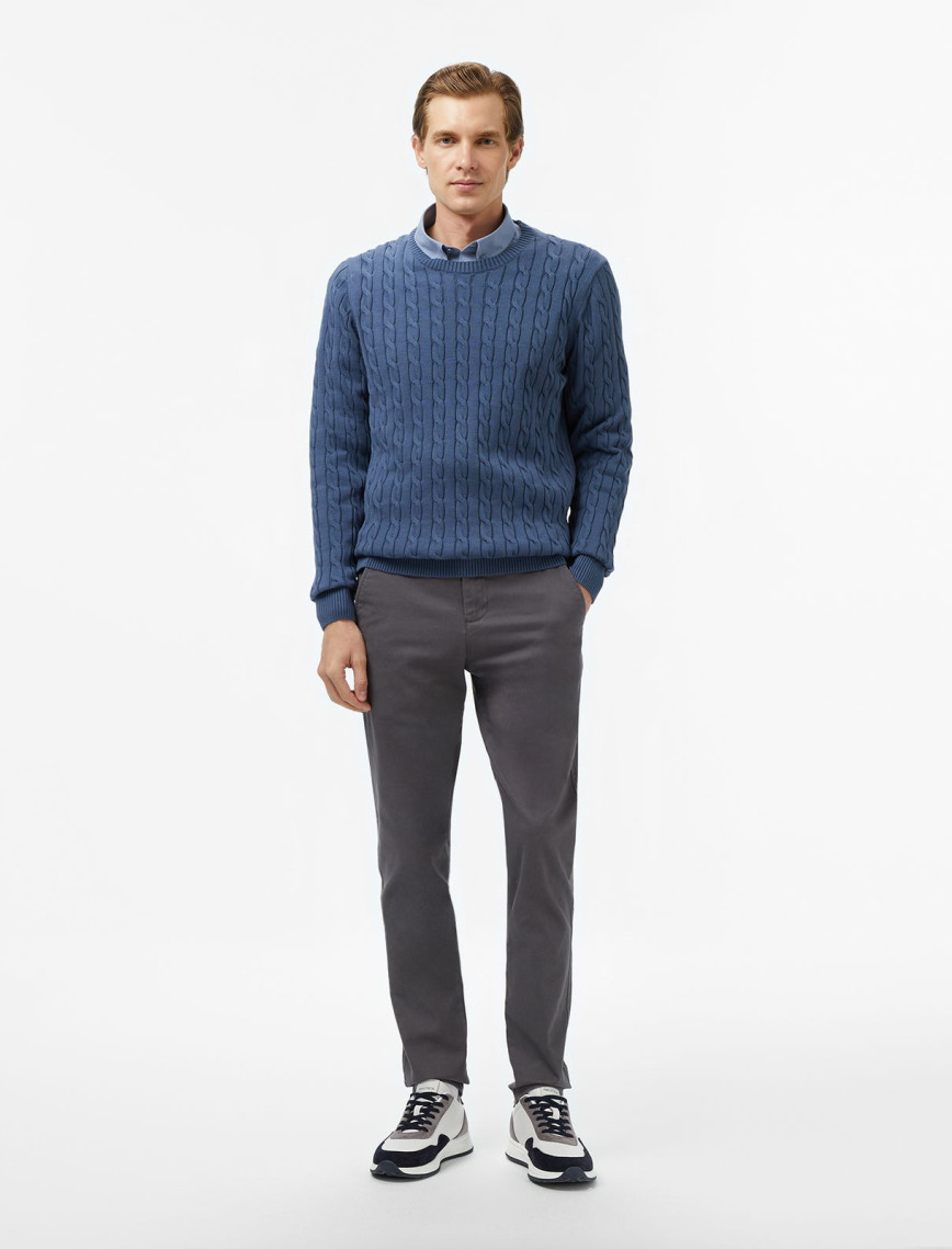 Nautica Erkek Gri Slim Fit Pantolon Nautica Erkek Gri Slim Fit Pantolon