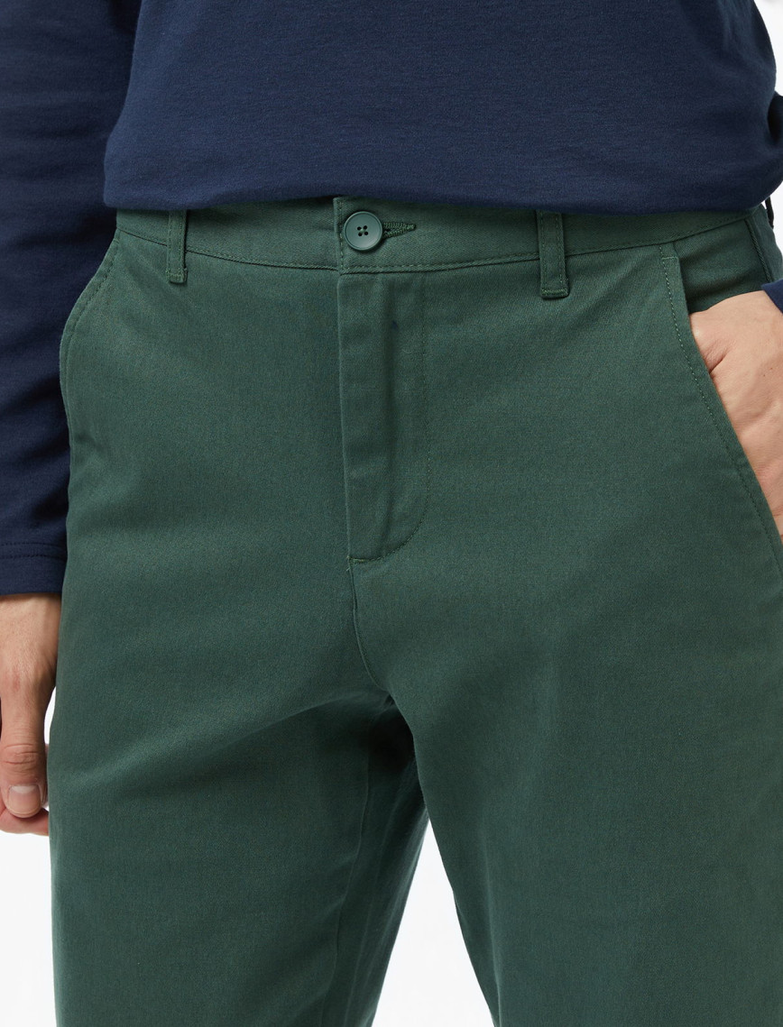 Nautica Erkek Yeşil Slim Fit Pantolon Nautica Erkek Yeşil Slim Fit Pantolon