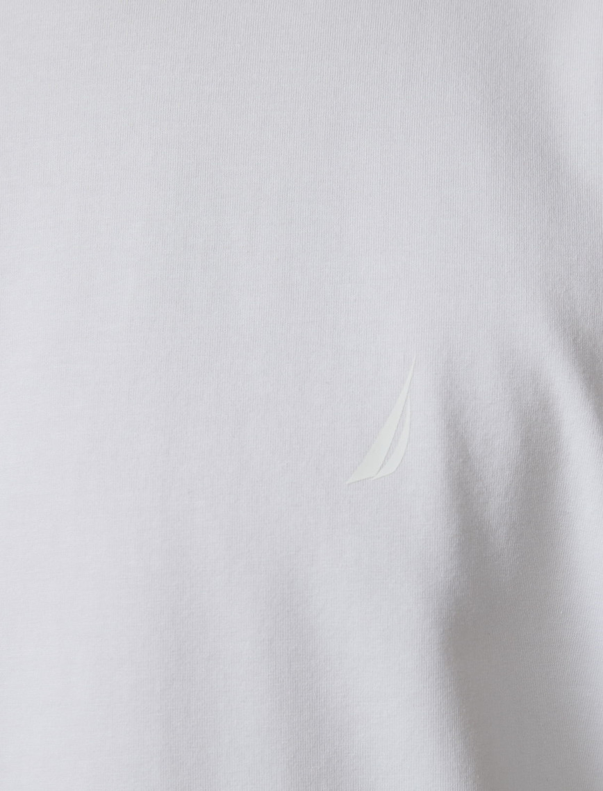Nautica Erkek Beyaz Classic Fit T-Shirt Nautica Erkek Beyaz Classic Fit T-Shirt