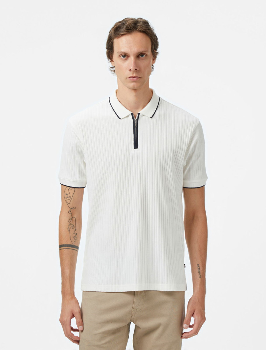Nautica Erkek Beyaz Classic Fit Polo Yaka T-Shirt Nautica Erkek Beyaz Classic Fit Polo Yaka T-Shirt