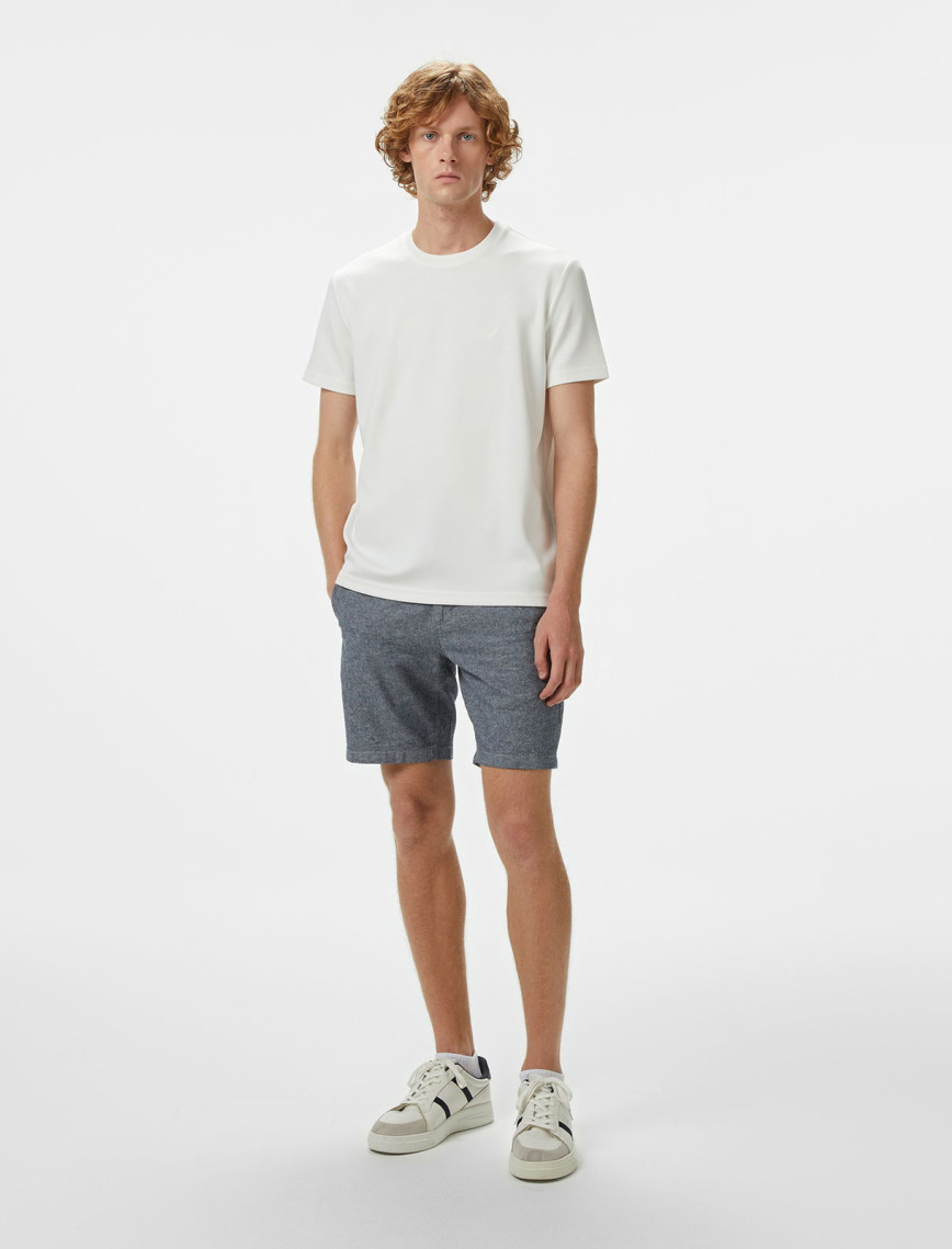 Nautica Erkek Beyaz Classic Fit T-Shirt Nautica Erkek Beyaz Classic Fit T-Shirt