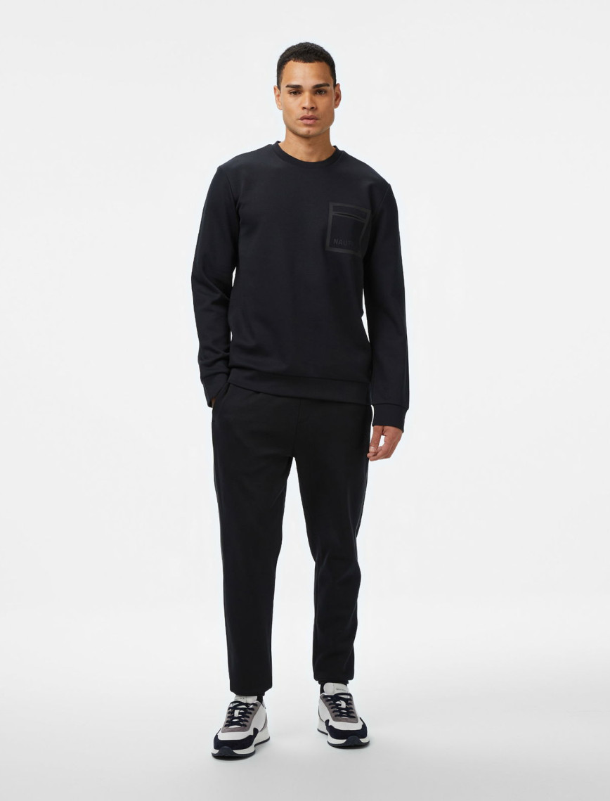Nautica Erkek Siyah Classic Fit Sweatshirt Nautica Erkek Siyah Classic Fit Sweatshirt