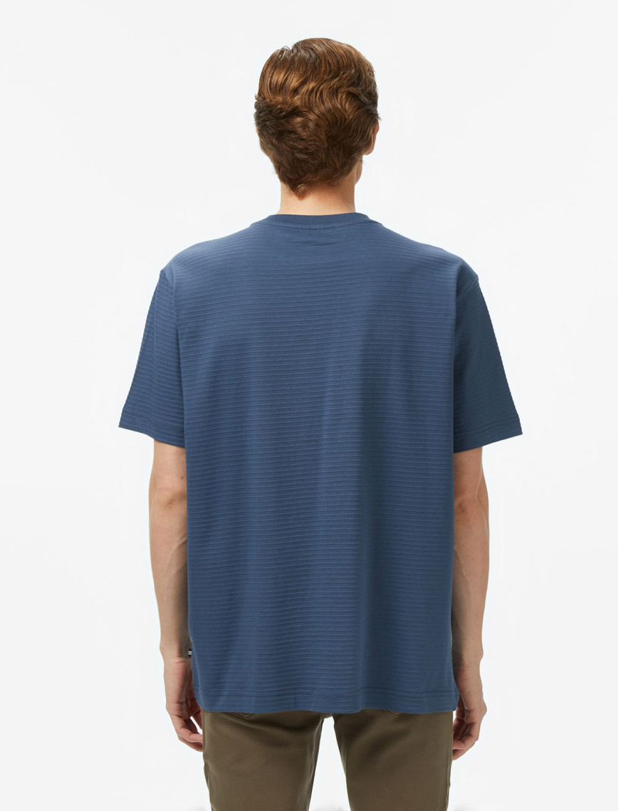 Nautica Erkek Mavi Regular Fit Çizgili T-Shirt Nautica Erkek Mavi Regular Fit Çizgili T-Shirt