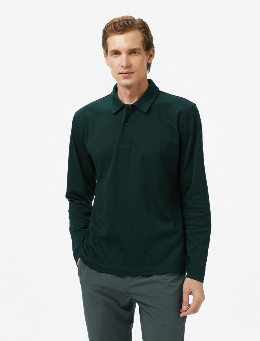 Nautica Erkek Lacivert Classic Fit Uzun Kollu Polo Yaka T-Shirt Nautica Erkek Lacivert Classic Fit Uzun Kollu Polo Yaka T-Shirt