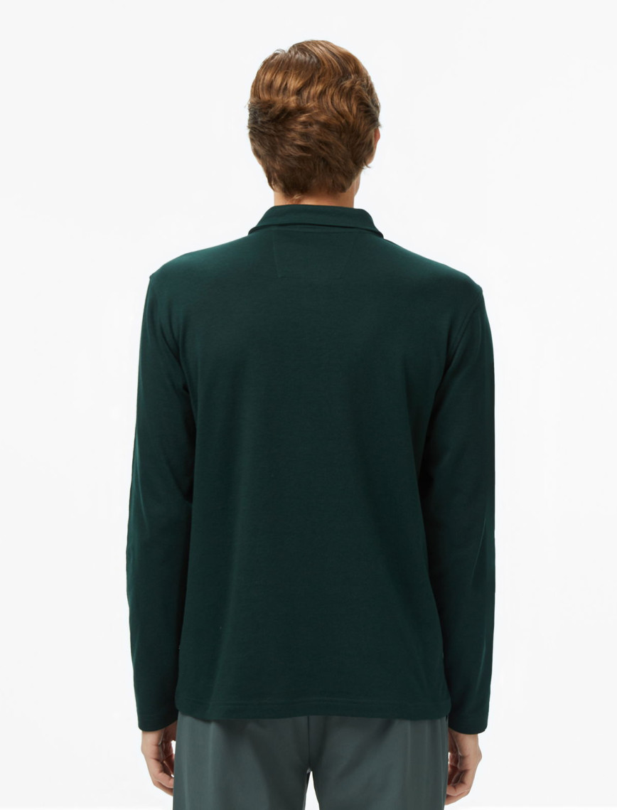 Nautica Erkek Yeşil Classic Fit Uzun Kollu Polo Yaka T-Shirt Nautica Erkek Yeşil Classic Fit Uzun Kollu Polo Yaka T-Shirt