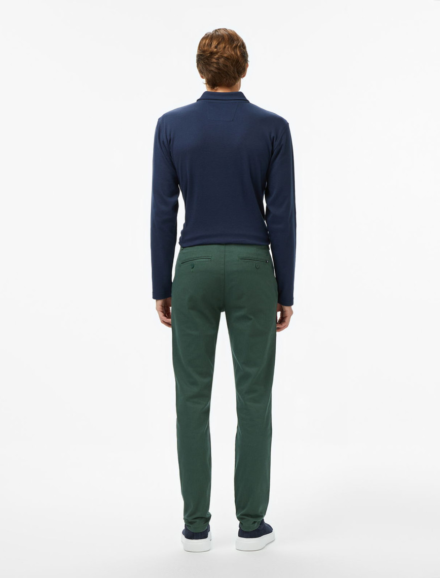 Nautica Erkek Yeşil Slim Fit Pantolon Nautica Erkek Yeşil Slim Fit Pantolon