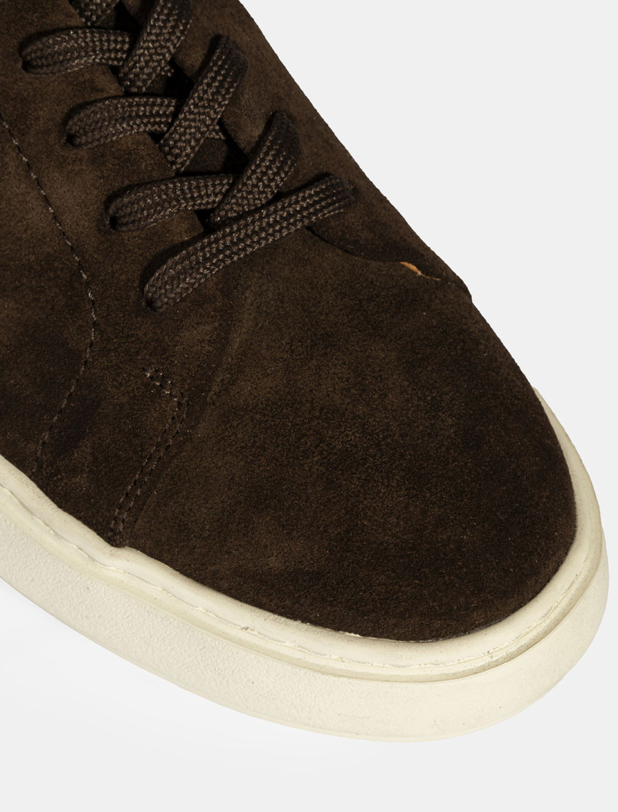 Erkek Kahve Bağcıklı Süet Spor Ayakkabı Erkek Kahve Bağcıklı Süet Spor Ayakkabı