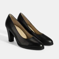Kadın Siyah DesaComfort Deri Topuklu Ayakkabı Kadın Siyah DesaComfort Deri Topuklu Ayakkabı