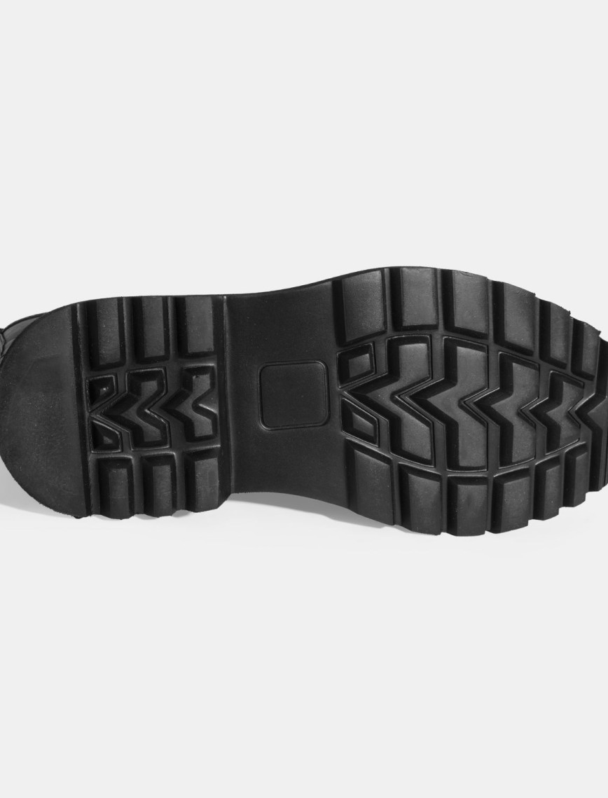 Erkek Siyah Bağcıklı Deri Postal Bot Erkek Siyah Bağcıklı Deri Postal Bot