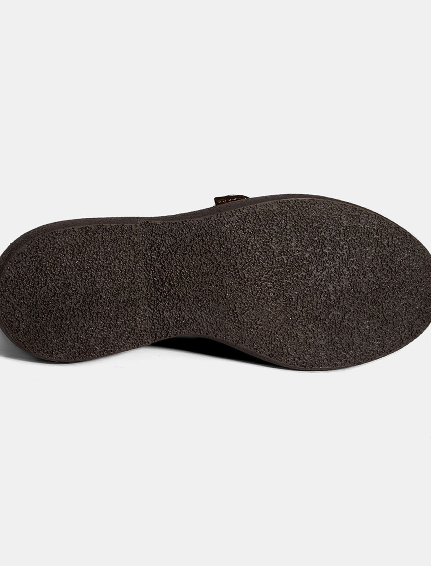 Kadın Kahve Metal Toka Detaylı Süet Loafer Kadın Kahve Metal Toka Detaylı Süet Loafer